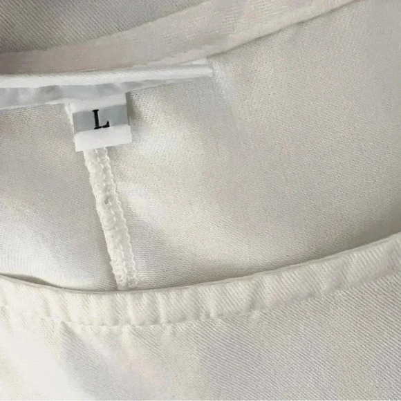 Bryn Walker White Tank Top - Picture 7 of 9